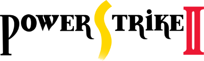 Power Strike II logo for Sega Master System